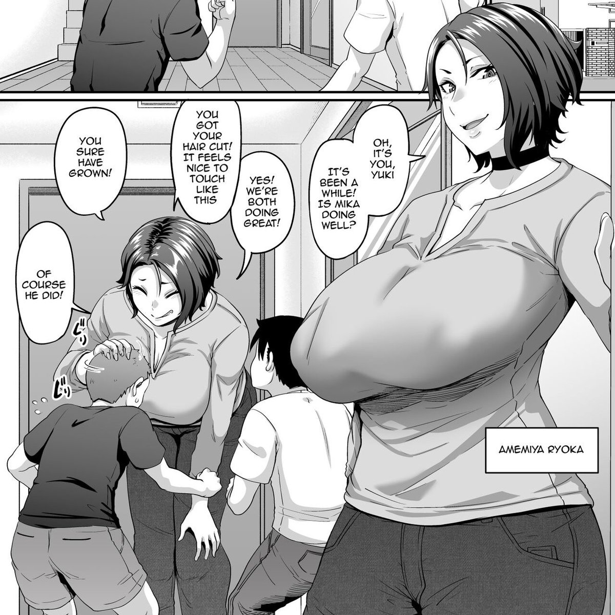 doujinsufferer's tweet photo. Sauce/Name: Musuko no Tomodachi (← Incubus) ni Miryou Sareta YanMama wa Mesu ni Naru
Artist: Kazuhiro 
Follow and❤️for more😻 https://t.co/DZAUIfWbvM