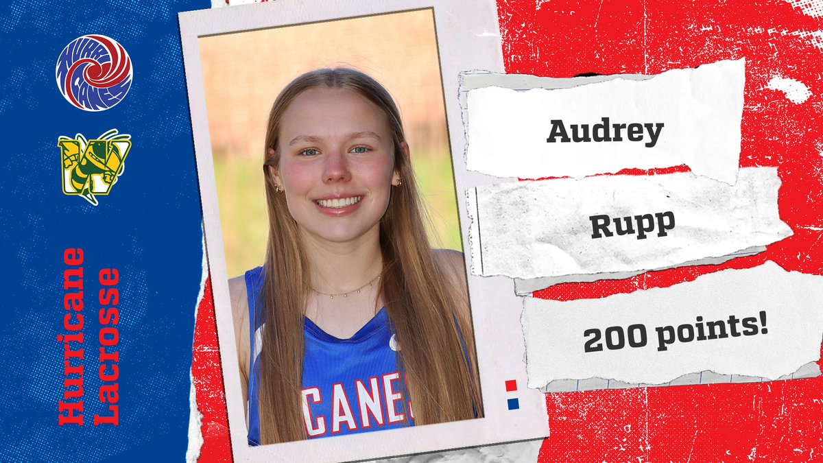 hcaneswirl's tweet photo. Congratulations to Audrey Rupp for surpassing the 200 point plateau!  She becomes the 4th Hurricane to reach this incredible milestone.  Congratulations Audrey! https://t.co/1UXFKjShZK