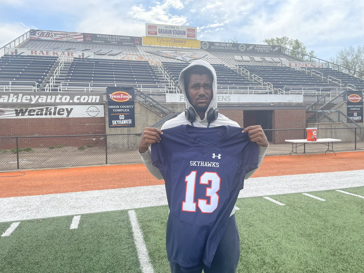 AceGraham489's tweet image. I had a great time today at University of Tennessee at Martin @UTM_FOOTBALL @CoachLeno_UTM @coachperry_8 @AL6AFootball @CoachAbrams @TigerMinor