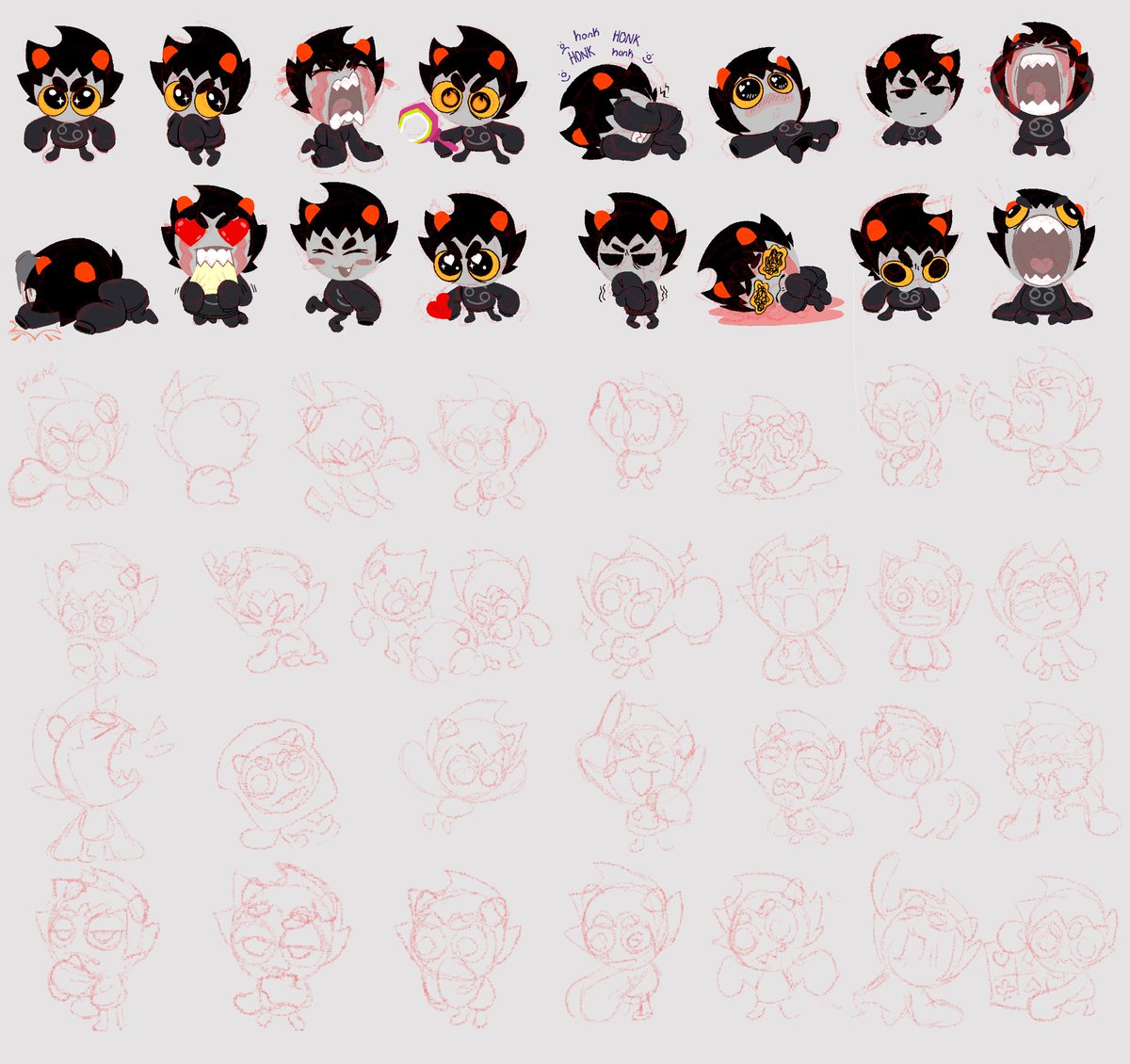 OnlyKarkat's tweet photo. Just so you all know I do have stuff on the back burner. I love Karkat, I want to do more, have no fear 

#Homestuck #Home5tuck #karkat https://t.co/p1PmaqGnN1