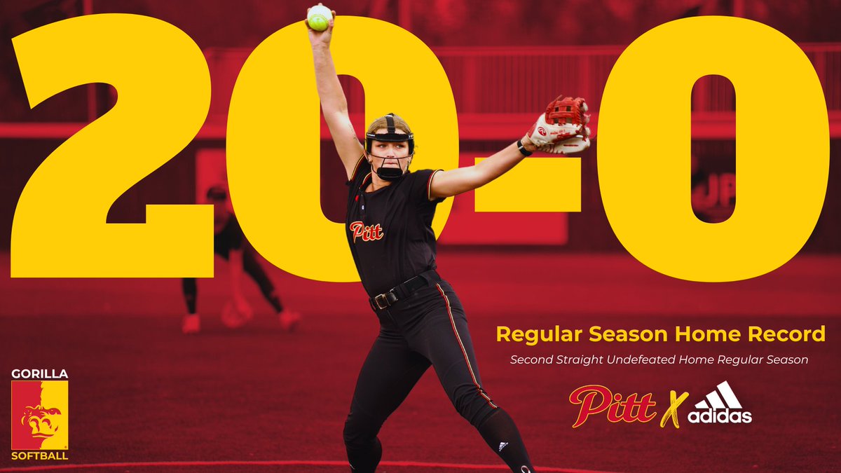 Pitt State Athletics ๐ฆ (@pittstgorillas) on Twitter photo GOT THE JOB DONE AT HOME.
Pitt State Softball finishes the regular season with a 20-0 home record with Friday's sweep over Fort Hays State ๐ฆ๐ฅ
It's the second straight undefeated home regular season for the Gorillas.
<a href="/Gorilla_SFB/">Pitt State Softball ๐ฅ</a>|<a href="/pittstate/">Pittsburg State</a> GOT THE JOB DONE AT HOME.
Pitt State Softball finishes the regular season with a 20-0 home record with Friday's sweep over Fort Hays State ๐ฆ๐ฅ
It's the second straight undefeated home regular season for the Gorillas.
<a href="/Gorilla_SFB/">Pitt State Softball ๐ฅ</a>|<a href="/pittstate/">Pittsburg State</a>