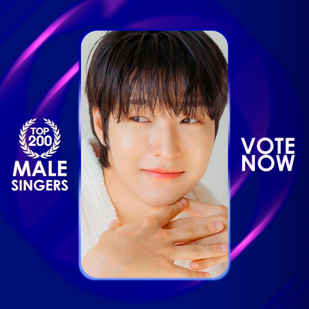 TOP100KPOP's tweet photo. JUNJI (ONLYONEOF) is nominee for the TOP 200 – MALE SINGERS!

👉 VOTE: https://t.co/2RuxcQs0r2 https://t.co/LjWZLr91TC