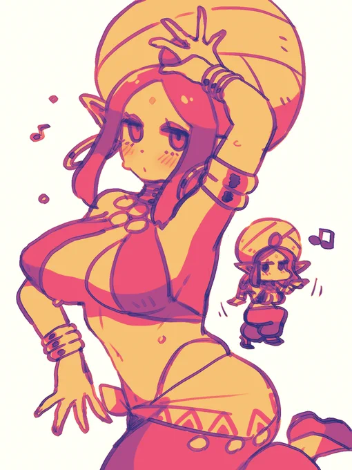 dancing genie