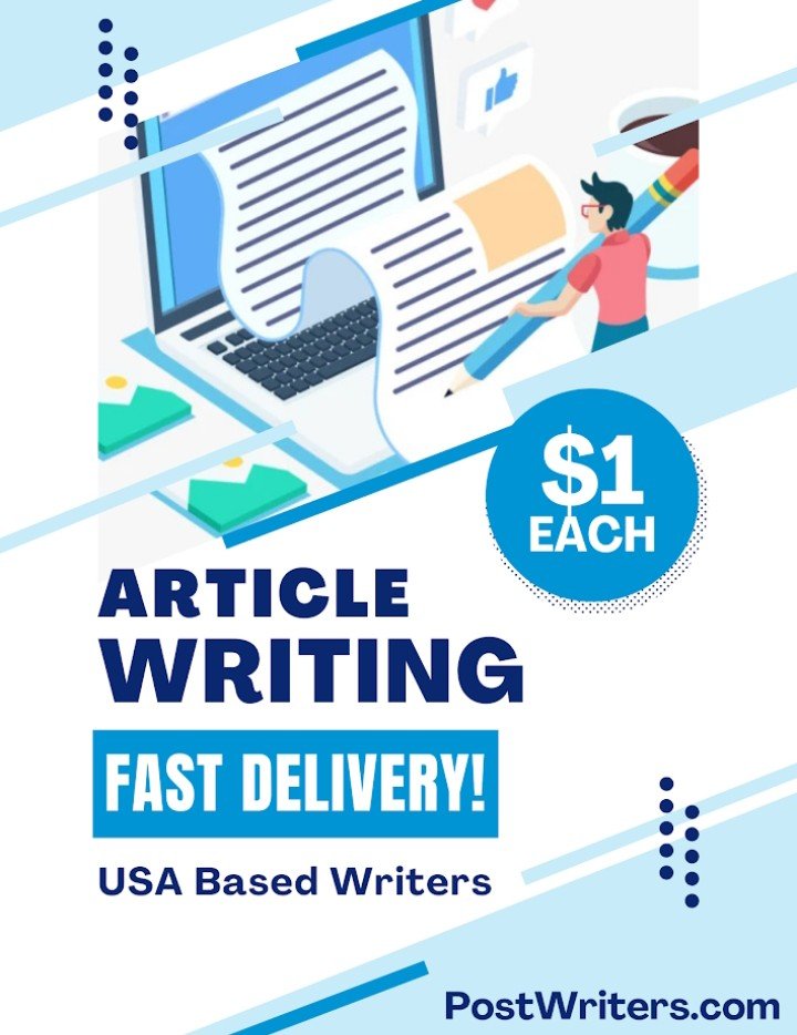 JAYASHR07025711's tweet image. Article Writing for $1
24 Hour Delivery Guaranteed!
postwriters.com

#articlewriting #articlewriters #articlewritingservice