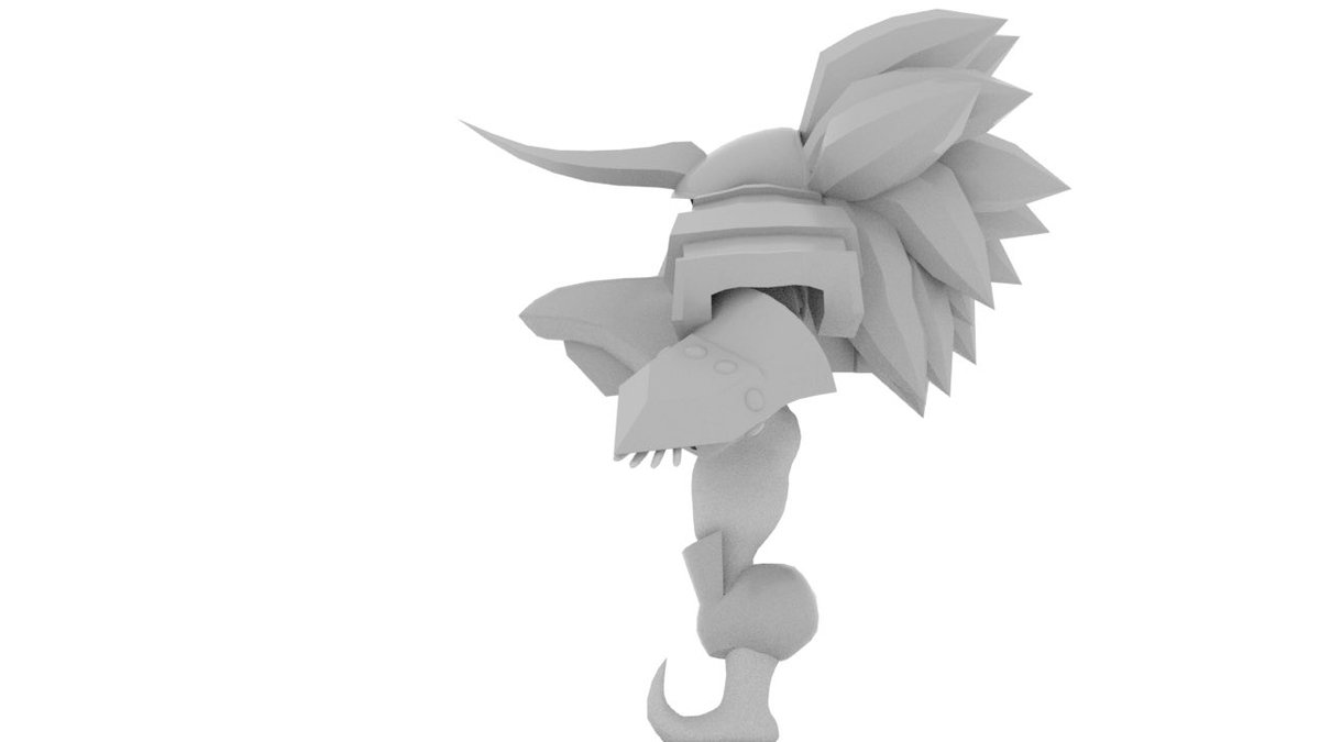 Ebbs091's tweet photo. I need to start making more villains. Zipang, a boss from Battle Circuit. I’ll make his creature too.
#capcombeatemupbundle #beatemup https://t.co/gJHxEb1i34