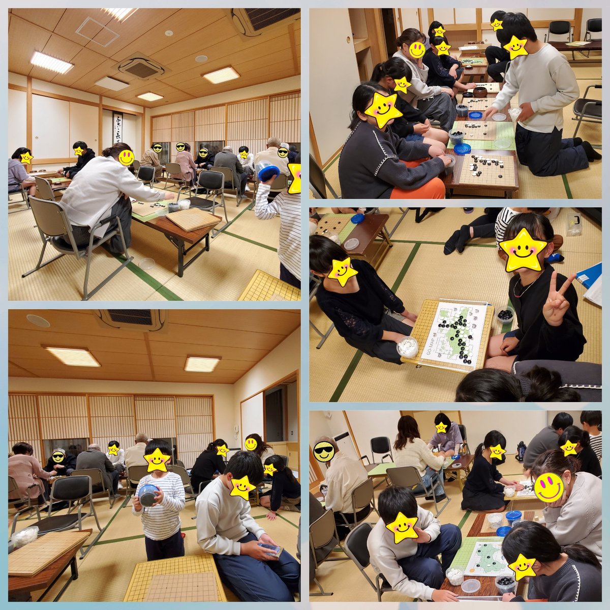 ota_igo_doukou's tweet photo. 4/12(土)
大人 11人
子供 13人【17:30~19:30】
子供はレーティング戦、問題、指導碁、多面打ち、GO-MAP、4路の碁🎵
久しぶりの #GOMAP 🎵初めての子達もいて、興味津々✨️
大人は点数戦🎵
次回、4/19(土)17:00~21:00
#囲碁 #香川県 #高松市 #太田町 #習い事 #知育 https://t.co/FYuDli02cY