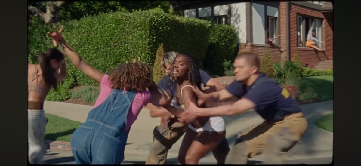Sir_Lamar's tweet photo. Did anyone else notice Ms. Rachel’s guest appearance in Doechii’s Anxiety music video? https://t.co/LSNEn5THBD