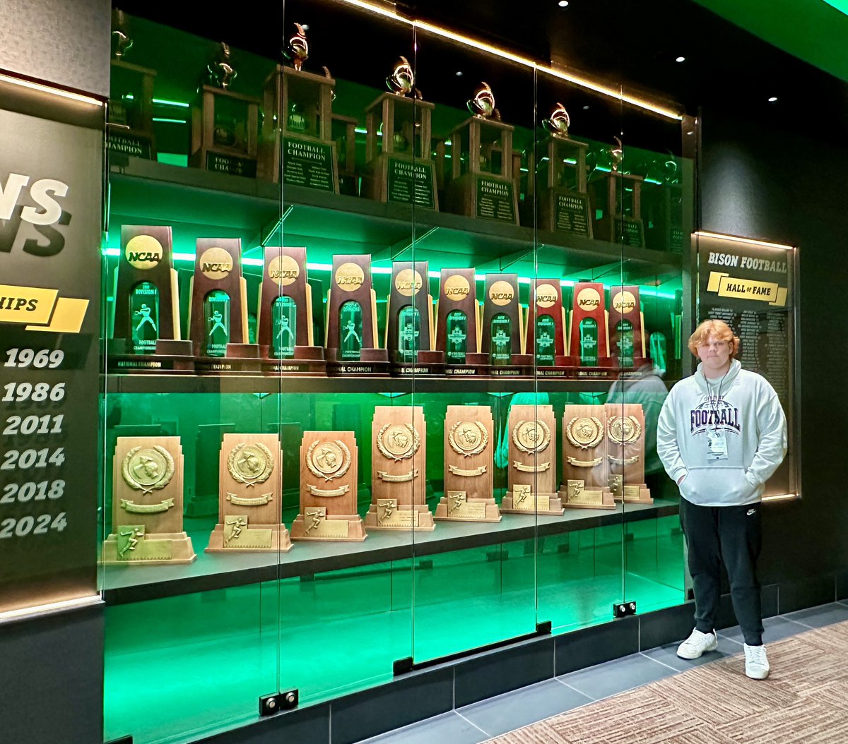 Ian schweigert (@ianschweigert21) on Twitter photo Big thanks to <a href="/NDSUfootball/">NDSU Football</a> for having me down and hosting a great junior day, can’t wait to get back! #rollherd🤘🏼
<a href="/MisterLilly/">Patrick Lilly</a> <a href="/CoachTimNDSU/">Tim Polasek</a> <a href="/NickGoeser/">Nick Goeser</a> <a href="/FBCoachLarson/">Dan Larson</a> <a href="/JoeBeschorner/">Joe Beschorner</a> <a href="/CoachMoonen/">Tony Moonen</a> <a href="/DavidWienke15/">David Wienke</a> <a href="/CoachLJ38/">Carlton Littlejohn</a> <a href="/chspatfootball/">Century Patriots Football</a> <a href="/WingenbachRon/">Ron Wingenbach</a> <a href="/ol_gapdownFB/">Gap Down - OL Football</a> Big thanks to <a href="/NDSUfootball/">NDSU Football</a> for having me down and hosting a great junior day, can’t wait to get back! #rollherd🤘🏼
<a href="/MisterLilly/">Patrick Lilly</a> <a href="/CoachTimNDSU/">Tim Polasek</a> <a href="/NickGoeser/">Nick Goeser</a> <a href="/FBCoachLarson/">Dan Larson</a> <a href="/JoeBeschorner/">Joe Beschorner</a> <a href="/CoachMoonen/">Tony Moonen</a> <a href="/DavidWienke15/">David Wienke</a> <a href="/CoachLJ38/">Carlton Littlejohn</a> <a href="/chspatfootball/">Century Patriots Football</a> <a href="/WingenbachRon/">Ron Wingenbach</a> <a href="/ol_gapdownFB/">Gap Down - OL Football</a>