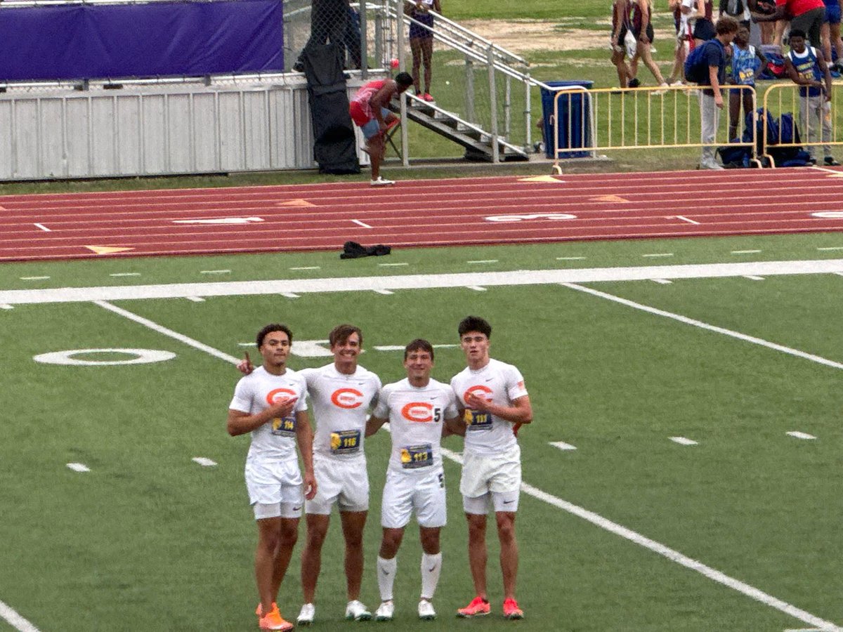Harrison Williams (@harrisonw_11) on Twitter photo We placed 1st in 4x200 prelims and broke the ALL-TIME REGIONAL MEET record and beat the all-time Celina record again with a time of 1:26.02 Moving on to finals!
💨💨
<a href="/MaddoxMccoy02/">Maddox McCoy</a> <a href="/EthanRucker0/">Ethan Rucker</a> <a href="/Coltonrod4/">Colton Rodriguez</a> We placed 1st in 4x200 prelims and broke the ALL-TIME REGIONAL MEET record and beat the all-time Celina record again with a time of 1:26.02 Moving on to finals!
💨💨
<a href="/MaddoxMccoy02/">Maddox McCoy</a> <a href="/EthanRucker0/">Ethan Rucker</a> <a href="/Coltonrod4/">Colton Rodriguez</a>