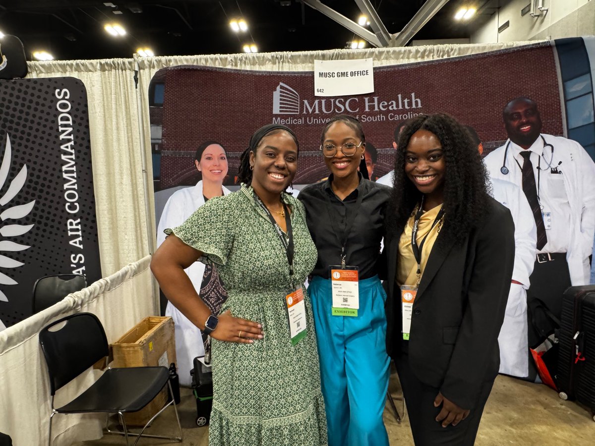 Today was a good day. Got to represent MUSC at #AMEC2025