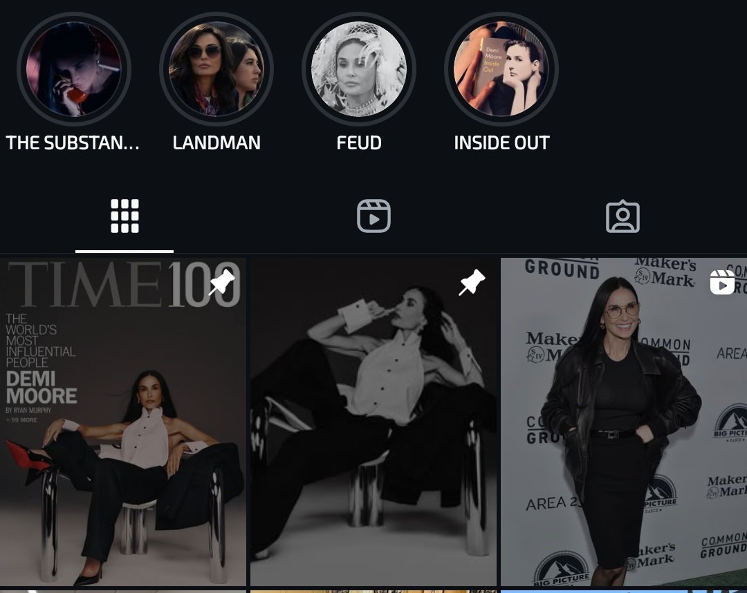 fcodemimoore's tweet photo. 📢 | Demi changed her pins on Instagram. https://t.co/kawrpzswVK