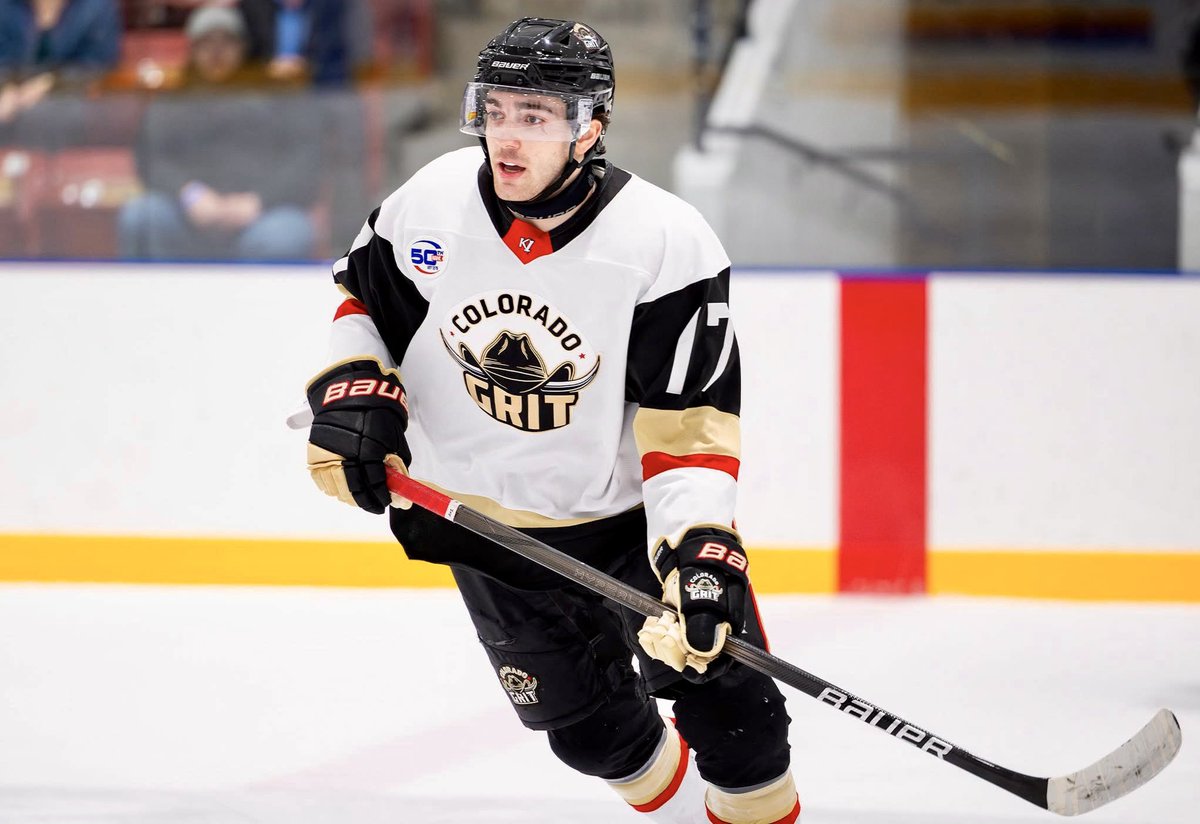 Noah Grolnic played his youth hockey in Colorado and wrapped up his junior hockey days with the NAHL’s Colorado Grit.

Next season, the Arvada native will play NCAA Division III hockey for Augsburg, a MIAC school in Minneapolis, Minn.

READ MORE HERE: coloradohockey.net/news_article/s…