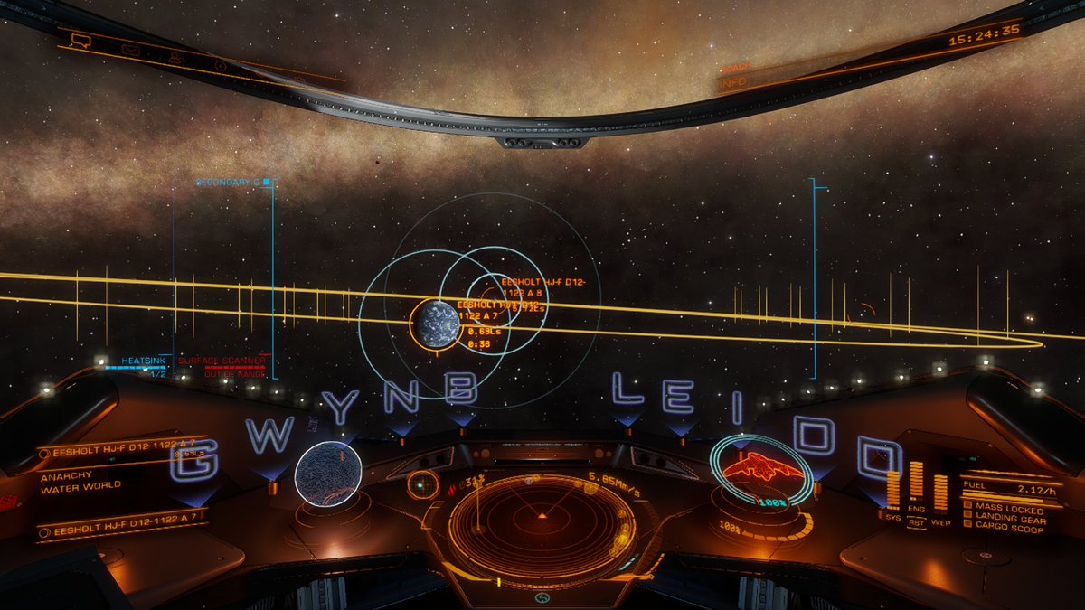 WillofRivia's tweet photo. My 2nd Earthlike. EESHOLT HJ-F D12-1122 A 8. In the same orbit as a Water world. It shall be henceforth known as New Redania! #elitedangerous #spacephotography #spacesim #earthlike https://t.co/IVp1yDJj8V