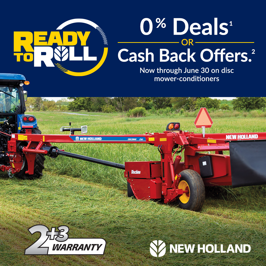 WebbsMachinery's tweet image. Keep your haymaking season rolling with an amazing deal from New Holland. You’ll cut hay faster, cleaner and closer—and pocket huge savings.
Call our Sales Team Today!
#WebbsMachinery #NewHolland #Haying #Mower #Discbine #Farming #Ranching #Alberta
