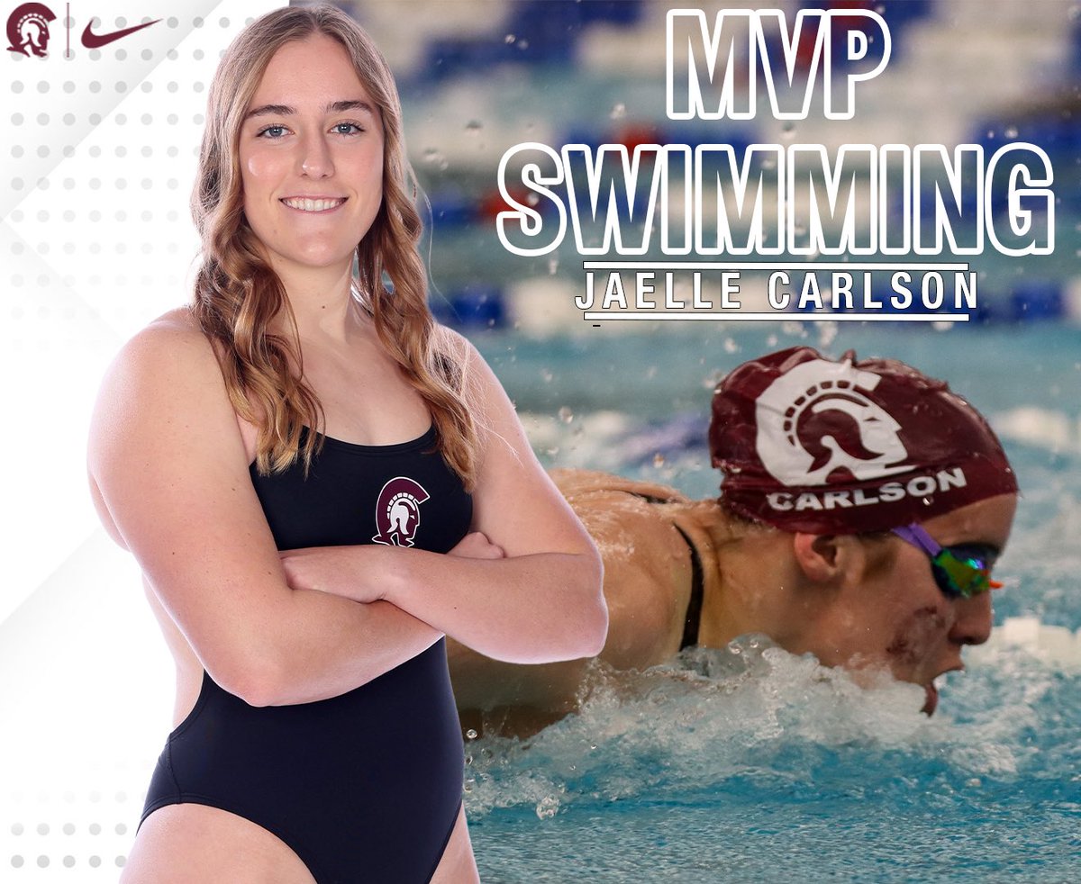 Your Swim MVP of the year goes to Senior Jaelle Carlson. Not only does she hold 2 individual records, but is the only Trojan to be on every single relay record team⚔️

#littlerocksteam #rocksolid