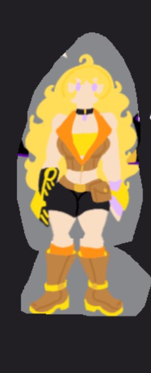 ThingyyyThe's tweet photo. And last but not least Yang! Wanted to bring back her fun personality and still be tough and flirty :D I also ended up amalgamatizing the boots of another concept lolll https://t.co/w6MwW6RW5C