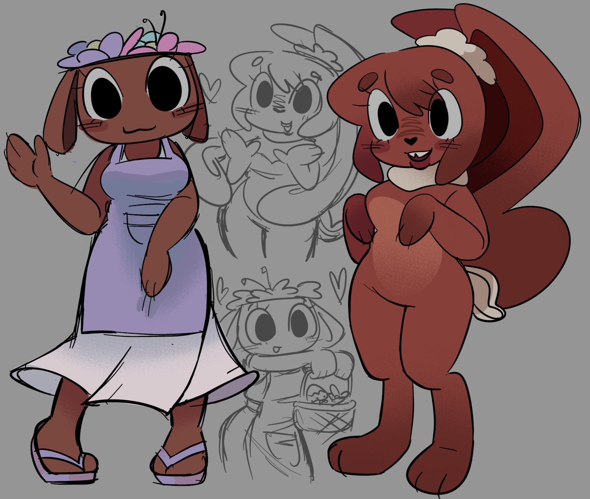 Really likedthese two :33 buti lowkey Forgot how they looked so.. made it up onthe go 💔
#dandysworld