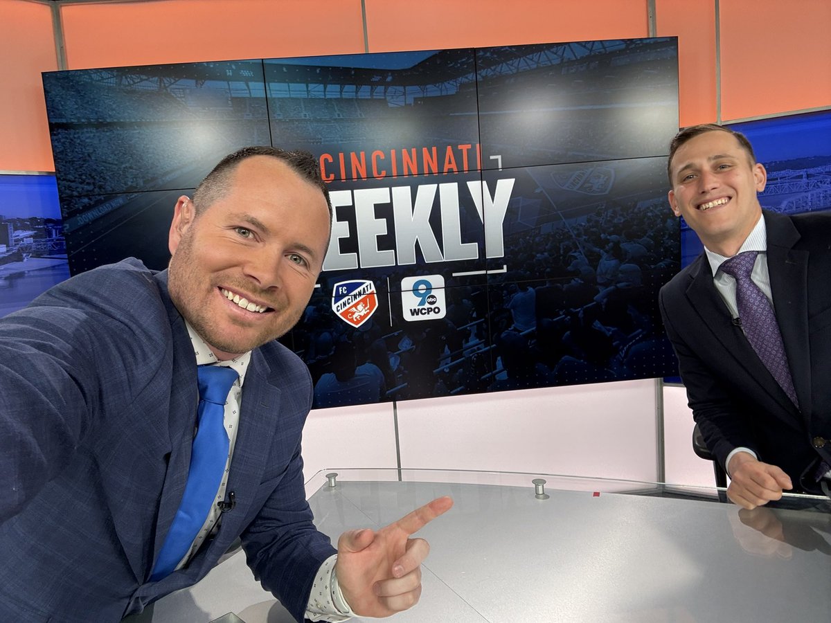 Hey, catch us on TV! 📺

<a href="/fccincinnati/">FC Cincinnati</a> <a href="/WCPO/">WCPO 9</a> <a href="/TNTerens/">Tyler Terens</a>
