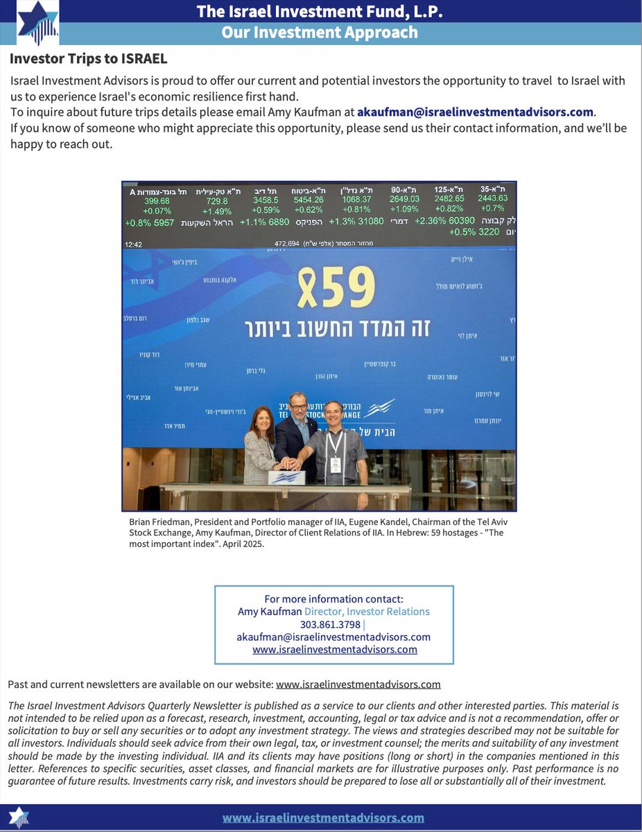 IsraelInvesting's tweet photo. To read our latest newsletter: https://t.co/DGsC7H0eHA
To listen: https://t.co/a6XKzjvhWT https://t.co/5wCT0Kng2z