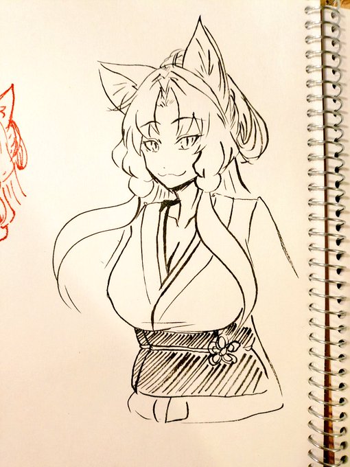 出っ発前に朝活!!

極細筆ペンやっぱ楽しいわ
腕プルプルするけど…

そして万年筆はクロッキー帳だと滲むねぇ 