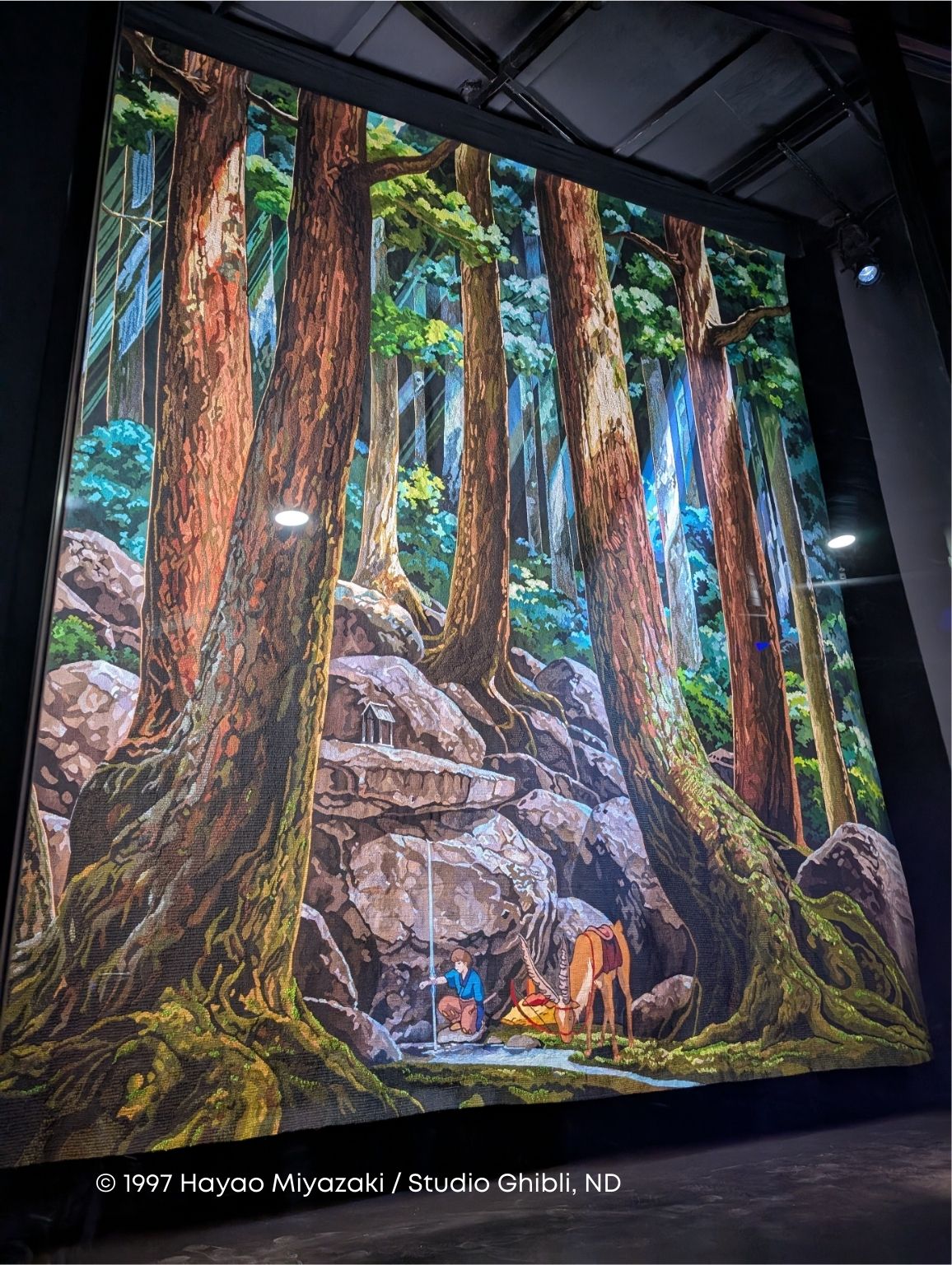 ジブリ もののけ姫 劇場展示用ディスプレイ （ジブリ もののけ姫