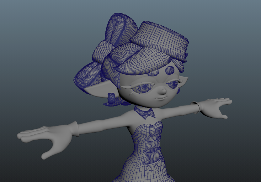 Sorry for inactivity, i'm still working on a few things for other people! I'm still working slowly in the background though

#splatoon #blender