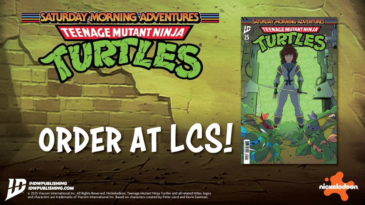 IDWPublishing's tweet photo. @ComicBook has the #exclusivepreview of the #classiccartoon character #LotusBlossom, as well as appearances from #fan-favorites #Bebop, #Rocksteady, #Tokka & #Rahzar: https://t.co/eNTWwzHFZz
Preorder #TeenageMutantNinjaTurtles: #SaturdayMorningAdventures #25 at LCS! https://t.co/ZzNSlQUMKz
