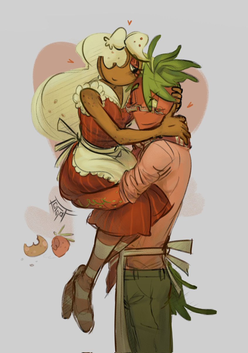 I0GAF's tweet image. Idc about the update for now, just look at these two
#dandysworld #strawberrycookie