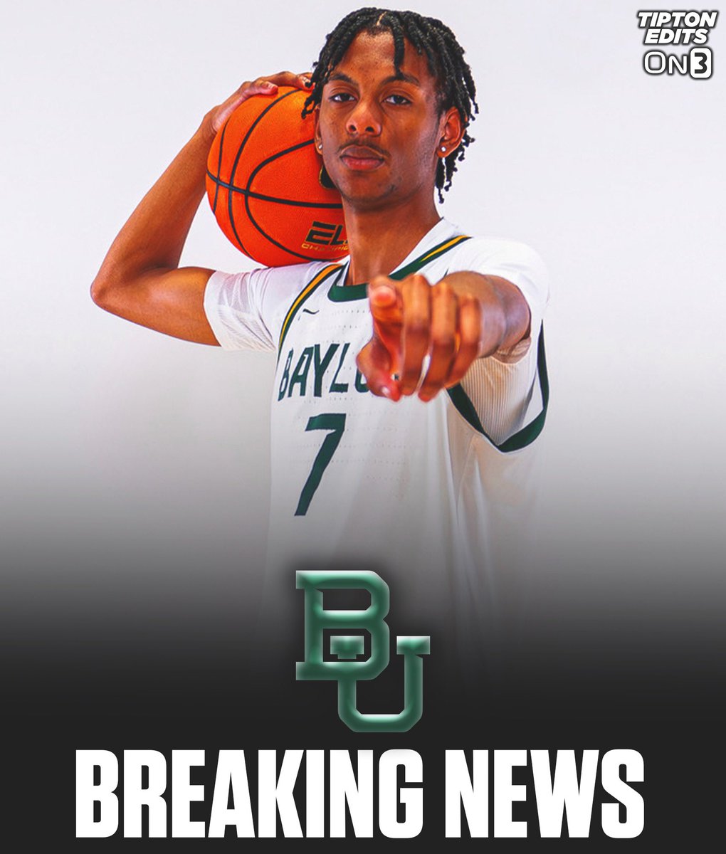 Joe Tipton (@tiptonedits) on Twitter photo NEWS: Andre Iguodala II, the son of 4x NBA Champion Andre Iguodala, has committed to Baylor, he tells <a href="/On3Recruits/">On3 Recruits</a>.
Story: on3.com/news/baylor-la… NEWS: Andre Iguodala II, the son of 4x NBA Champion Andre Iguodala, has committed to Baylor, he tells <a href="/On3Recruits/">On3 Recruits</a>.
Story: on3.com/news/baylor-la…