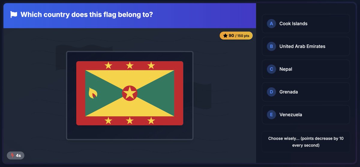 ontocracia5's tweet photo. Someone just hit the top score on our Geography Quiz.
If no one beats it by Sunday at 00:00, they’ll win 250,000 ONTOS.

That reward could be yours —
all you have to do is score higher.
→ https://t.co/Crek1NJkDj

#GeoQuiz https://t.co/tOmZdvINCR