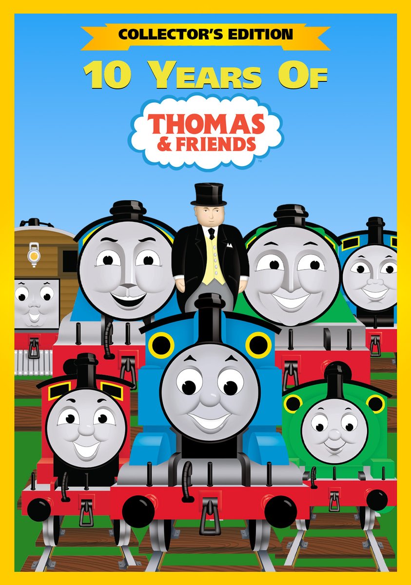 10 Years of Thomas the Tank Engine Disc