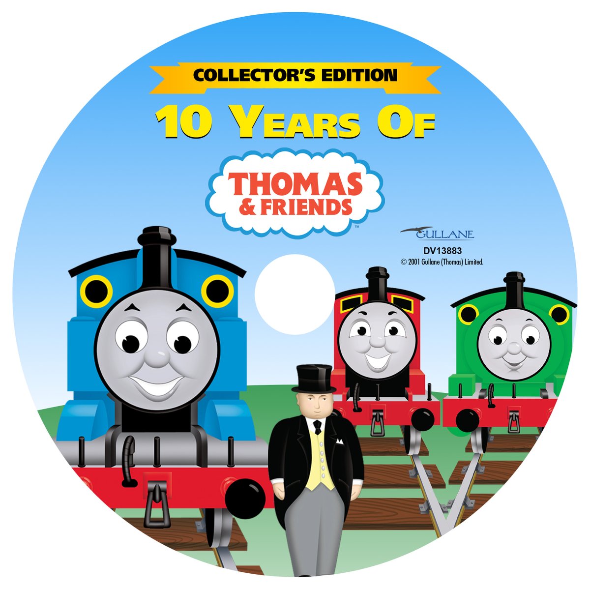 10 Years of Thomas the Tank Engine Disc
