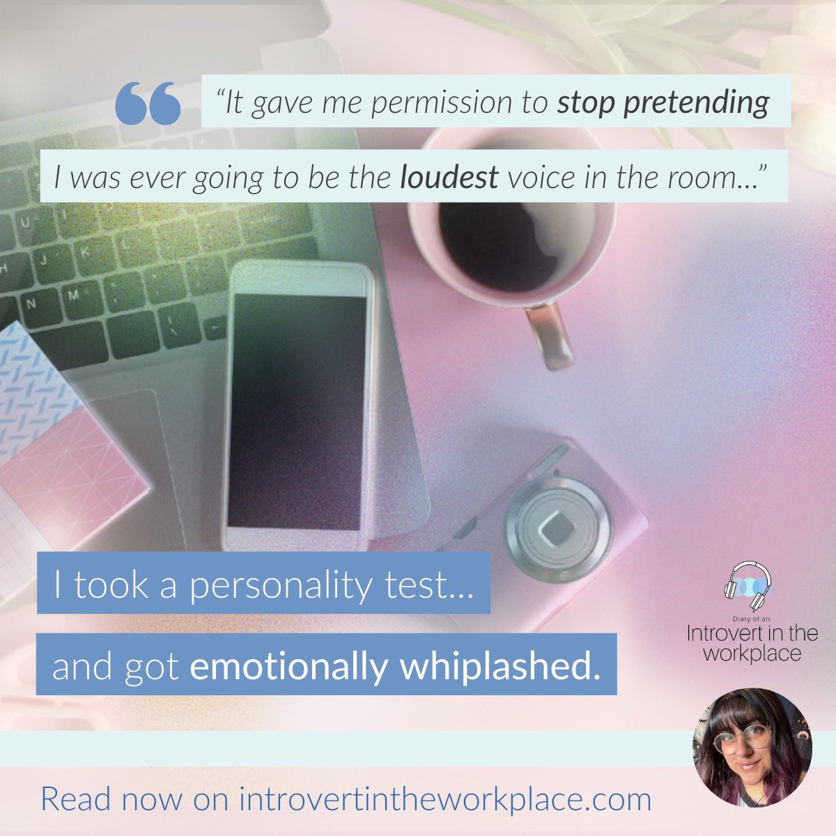 IntrovertBlogs's tweet image. I took a personality test and got emotionally whiplashed.
“It gave me permission to stop pretending I was ever going to be the loudest voice in the room, or the life and soul of the party.”
Read now if you’re a fellow introvert:
introvertintheworkplace.com/blogs/i-took-a…
#introvert #blog