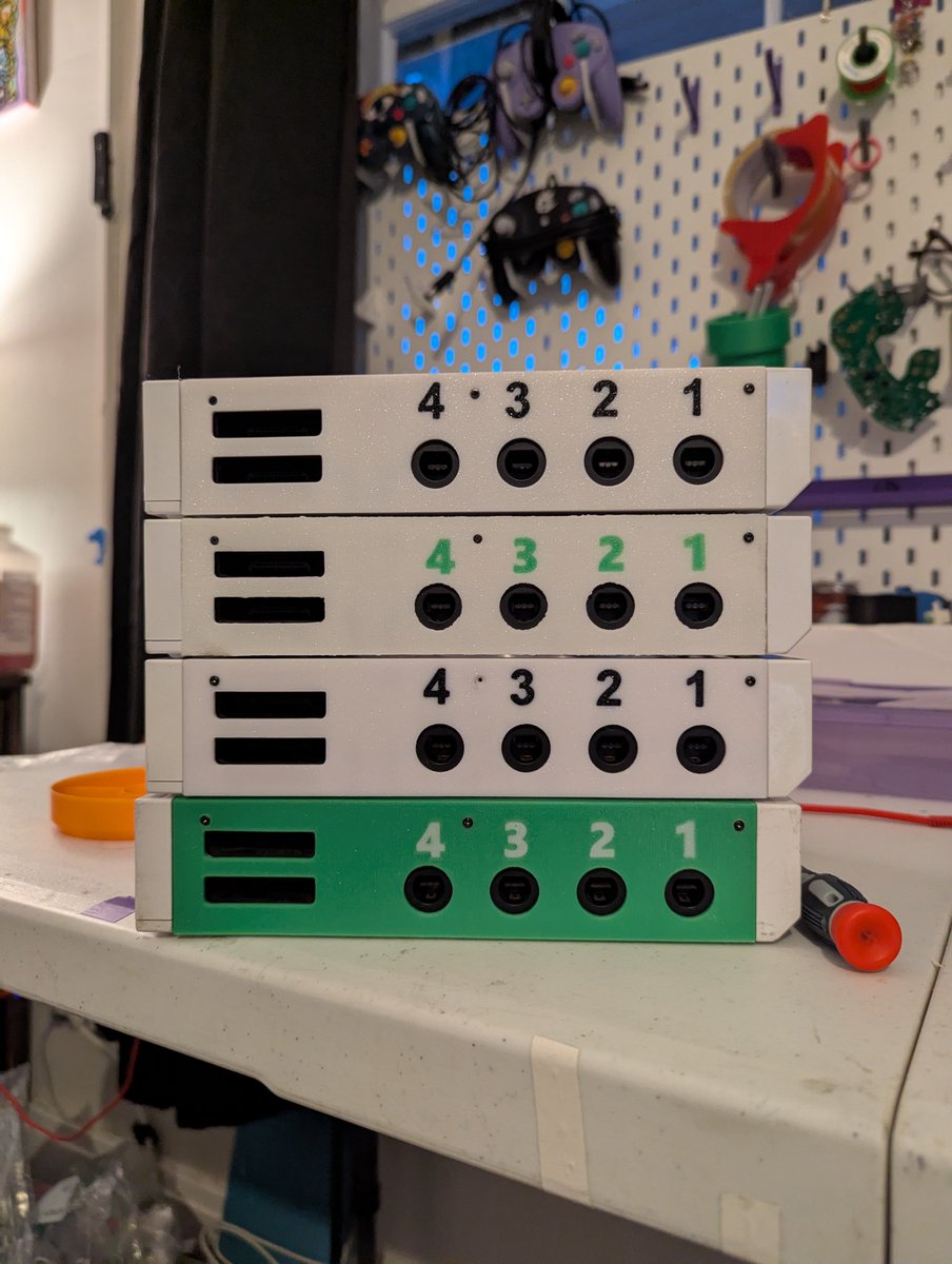 Finally. Really happy with the way these turned out. Cleaned up the port face of the system without the doors and properly labels the port numbers.