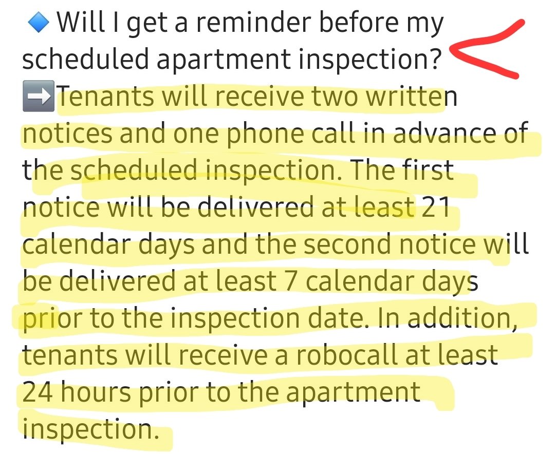 I am going to keep making these <a href="/NYCHA/">NYCHA</a> posts as a paper trail. First thing a lawyer will tell you is DOCUMENT... AGAIN let's take a look at <a href="/NYCHA/">NYCHA</a> policies and procedures... Even if I am home,  I have every right to reject inspection  that is NOT SCHEDULED.