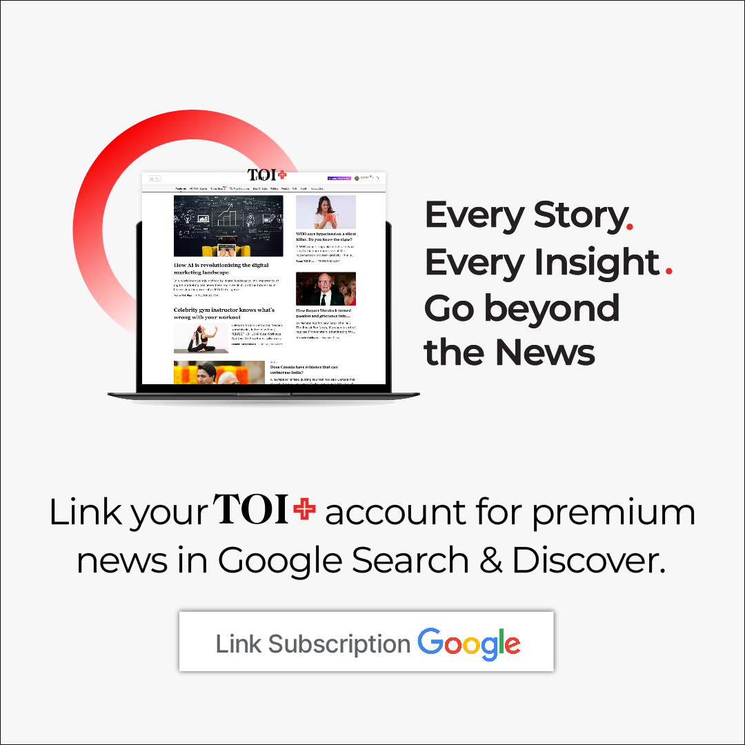 timesofindia's tweet photo. The digital news experience you've been waiting for: TOI+ premium subscription now connects with Google Search & Discover, bringing award-winning journalism and in-depth analysis to your daily search results. Link once, benefit always.
#StayInformed #SmartNews #TOIPlus
Link- https://t.co/PVUNMIGuhW