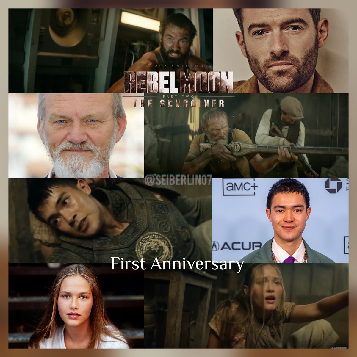 seiberlin07's tweet photo. @netflix #StuartMartin como #Den
#IngvarSigurdsson como #Hagen
#SkyYang como #Aris
#CharlotteMaggi como #Sam

#HappyBirthdayRebelMoonPart2 
@netflix https://t.co/vjg94j3EaY