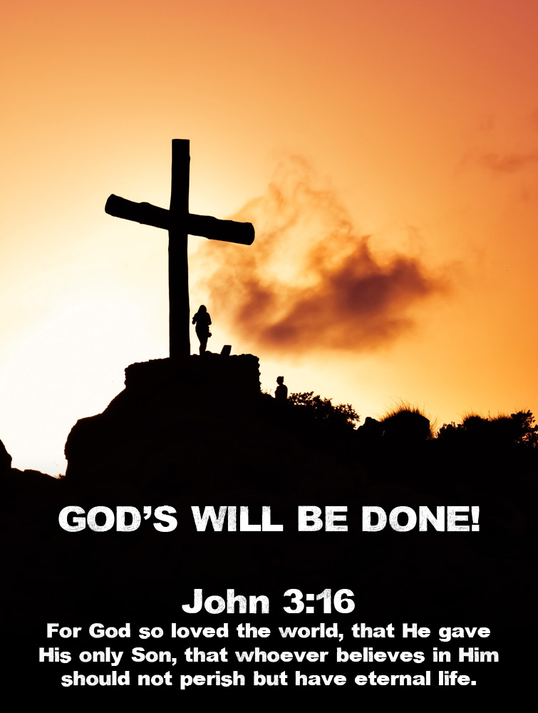 It is Finished! May God bless all of you this Good Friday!