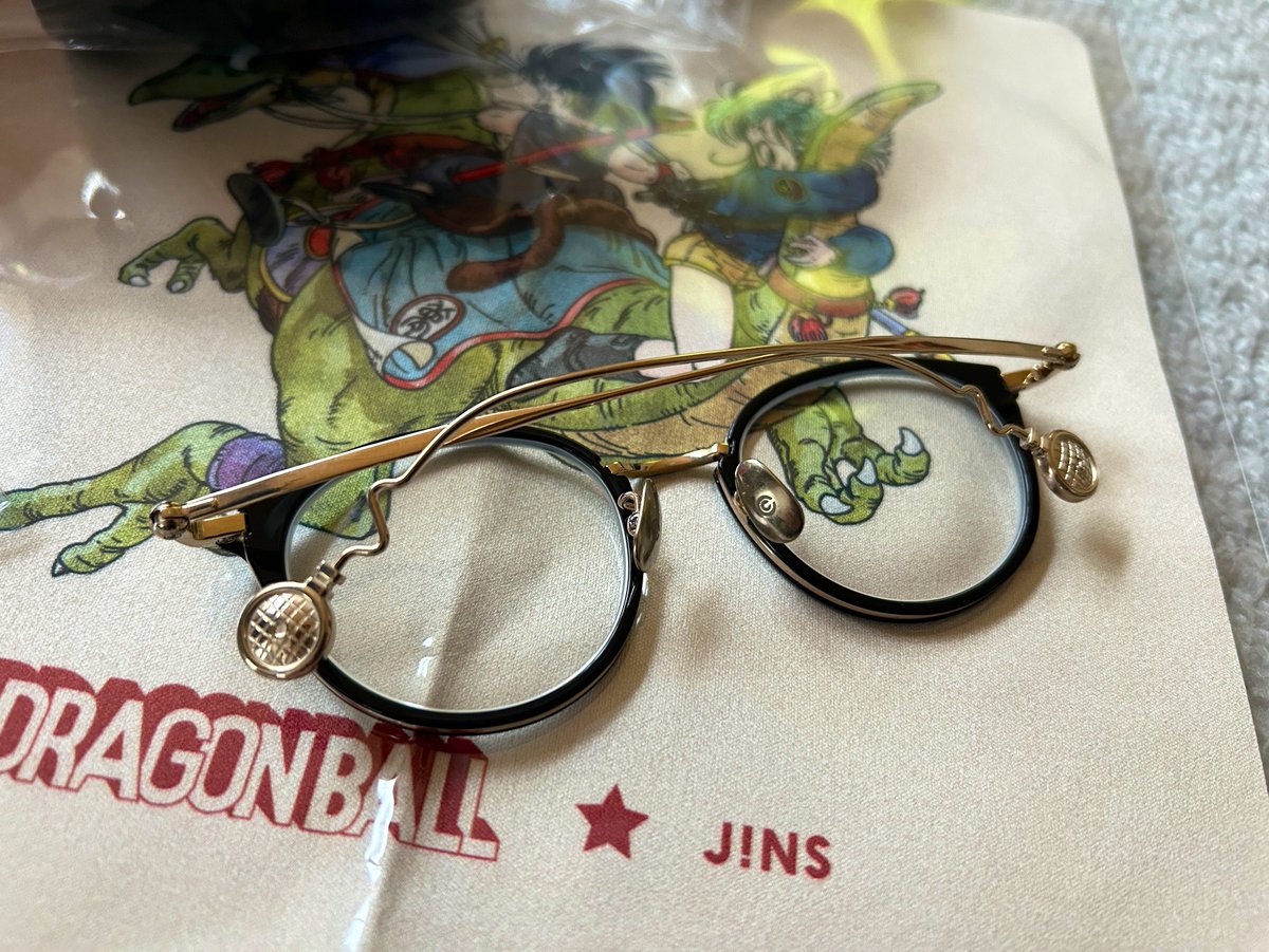 JINSのドラゴンボールコラボ眼鏡購入完了！！ 今日持ち帰れたのは 