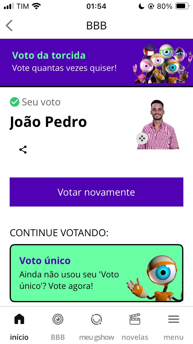 rosecomenta's tweet photo. @renatasaldanhap +300 votos fora João https://t.co/4GYzXtiYxR