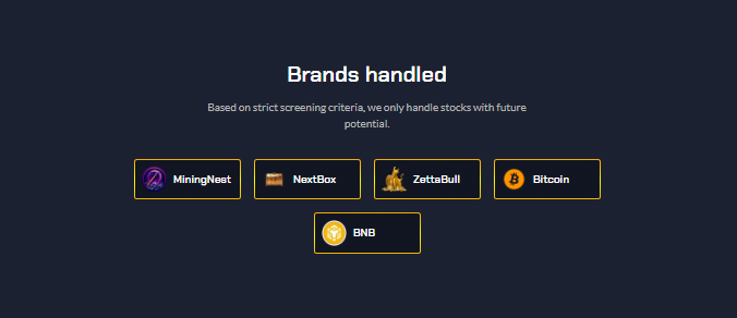 MiningNest's tweet photo. Brands handled Mining plan
#MiningNest
#NextBox
#ZettaBull
#BNB
#Bitcoin