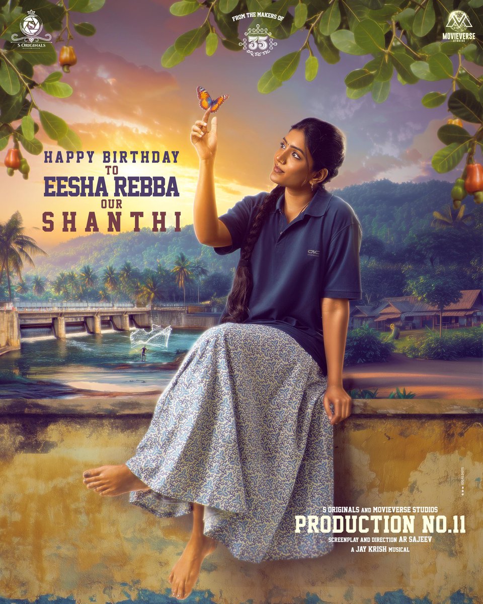 Vamsi Kaka (@vamsikaka) on Twitter photo కొండవీటి వారి కేకి,
చిలక పలుకుల కలికి,
మా శాంతి @yourseesha కి
హృదయపూర్వక జన్మదిన శుభాకాంక్షలు….
A character that mirrors every middle class life ✨
- @Soriginals1 & <a href="/MovieVerseIndia/">MovieVerse Studios</a>’s Production No.11
#HBDEeshaRebba
#TharunBhascker <a href="/ARSajeev2794/">A R Sajeev</a> కొండవీటి వారి కేకి,
చిలక పలుకుల కలికి,
మా శాంతి @yourseesha కి
హృదయపూర్వక జన్మదిన శుభాకాంక్షలు….
A character that mirrors every middle class life ✨
- @Soriginals1 & <a href="/MovieVerseIndia/">MovieVerse Studios</a>’s Production No.11
#HBDEeshaRebba
#TharunBhascker <a href="/ARSajeev2794/">A R Sajeev</a>