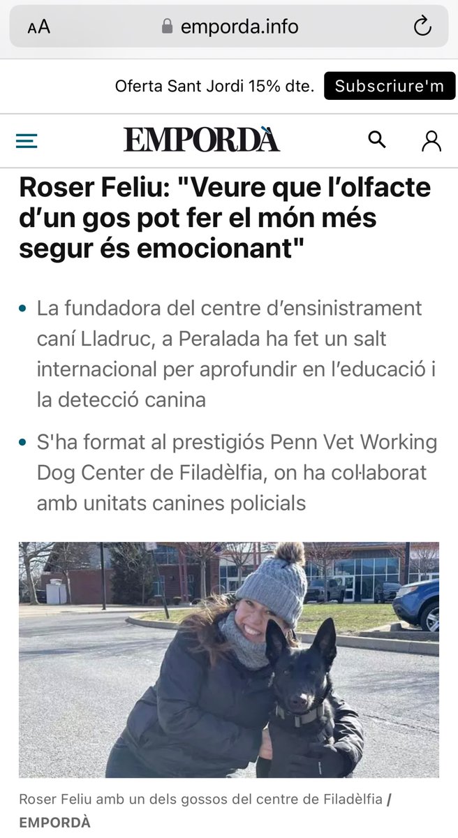 Ahir vaig sortir a <a href="/emporda_info/">EMPORDÀ</a> 
Ayer salí en el periódico 
emporda.info/el-perfil/2025…