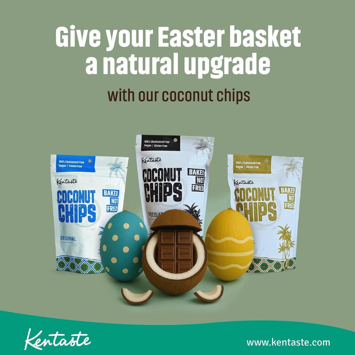 Some bunny said snacks? This Easter, crack open some joy with our Kentaste Coconut Chips – crunchy, delicious, and totally egg-cellent!😀🧺🥥
#KentasteChips #EasterSnacks #CrackIntoCrunch #CoconutJoy #HappyEaster