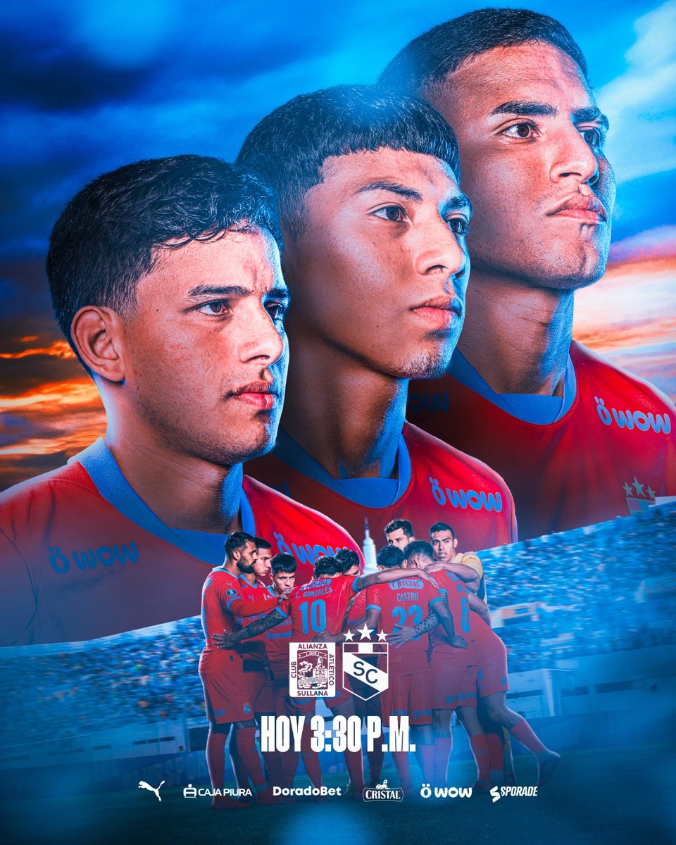 ¡HERMOSO SÁBADO! 🙌😍
¡HOY JUEGA NUESTRO AMADO CLUB! 🩵

🔜 #AlianzaAtlético ⚽

#FuerzaCristal