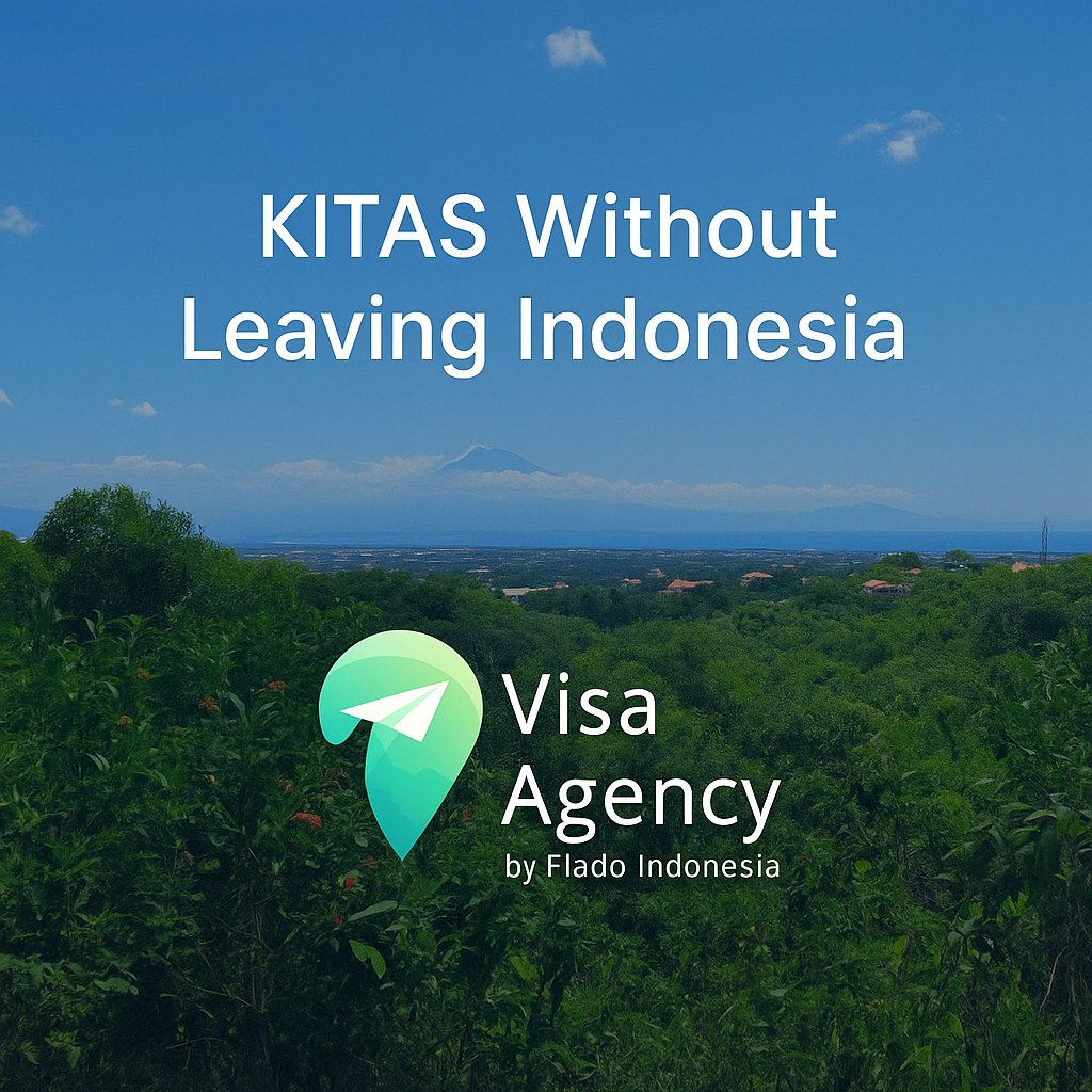 VisaFlado's tweet photo. Switch to Nomad KITAS without leaving Indonesia

From eVOA, VOA, C1, C2, D1, D2, D12 or Investor KITAS

Details → https://t.co/YEv2EE3yTj

#NoFlyAway #StayInIndonesia https://t.co/BSbreKVfAs