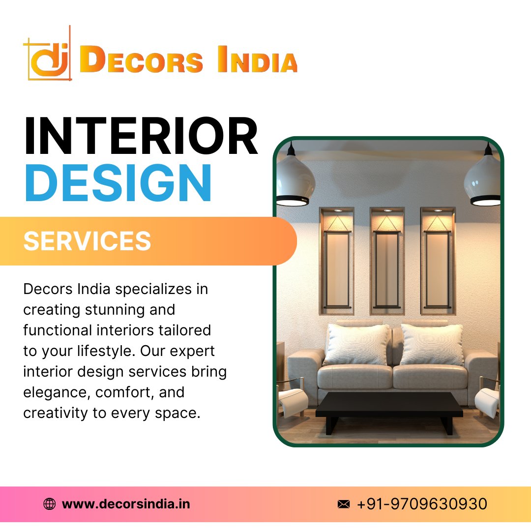Decorsindia's tweet photo. Transform your space with Decors India! ✨ Expert interior design services to bring elegance and style to your home or office. 🏡🎨 #DecorsIndia #InteriorDesign
Contact Info -
+91-9709630930
+91-9334030930
https://t.co/OiQ3OqX3xJ
.
.
.
.
#DecorsIndia #InteriorDesign https://t.co/NZZovis211