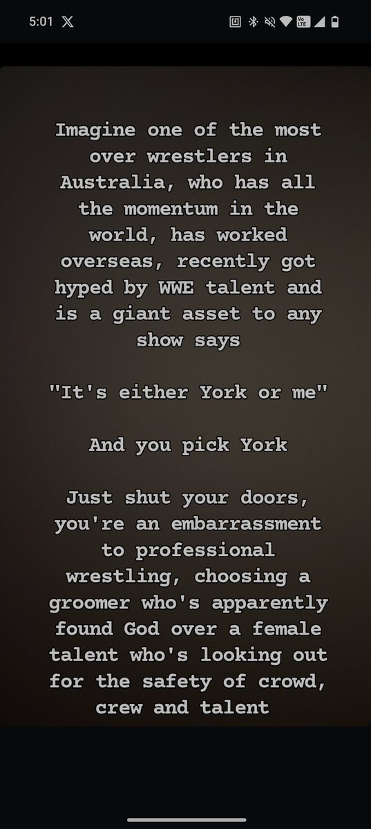 dirk_fn_anger's tweet image. Posting my Insta story on here because to say I'm fucking pissed off that this is STILL HAPPENING and it involves York is an understatement
KEEP. SHIT. CUNTS. OUT. OF. WRESTLING.
Finding Jesus isn't an excuse. Blacklisted means blacklisted.
I FEEL LIKE IM LOSING MY MIND