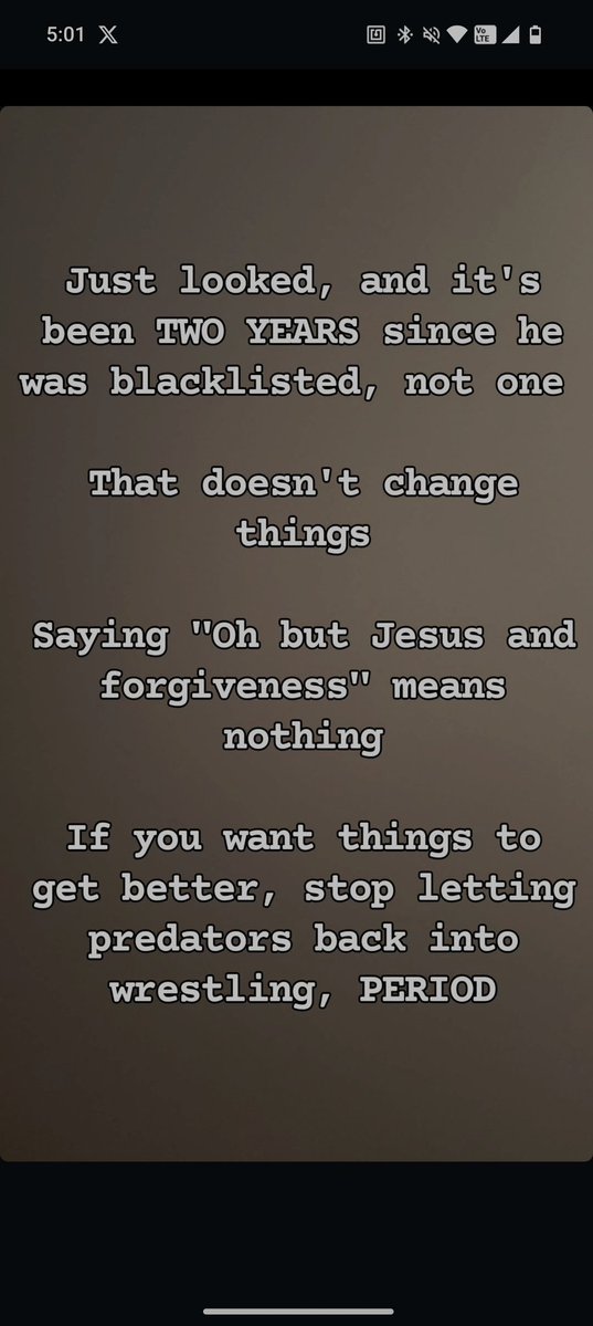 dirk_fn_anger's tweet image. Posting my Insta story on here because to say I'm fucking pissed off that this is STILL HAPPENING and it involves York is an understatement
KEEP. SHIT. CUNTS. OUT. OF. WRESTLING.
Finding Jesus isn't an excuse. Blacklisted means blacklisted.
I FEEL LIKE IM LOSING MY MIND