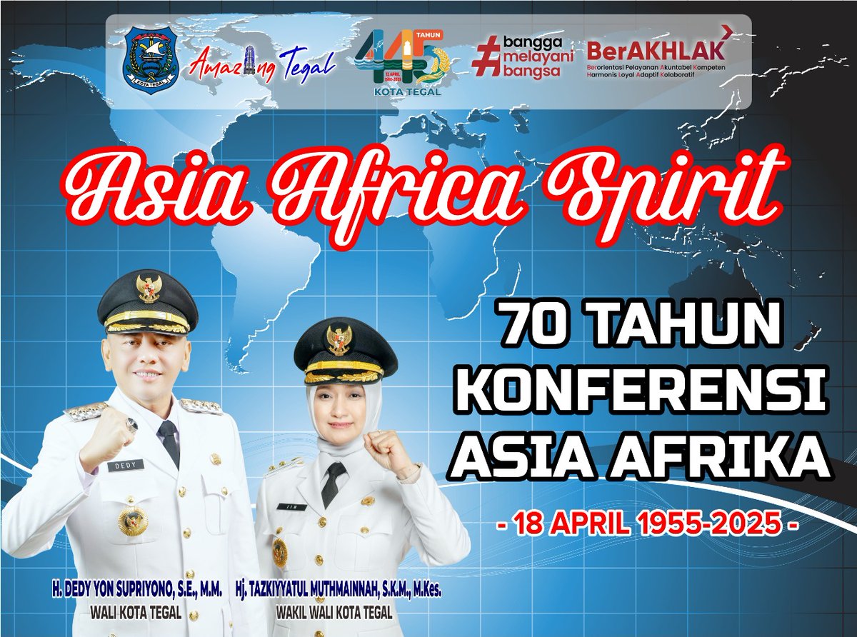 70 Tahun Konfrensi Asia Afrika

#pemkottegal #kotategal